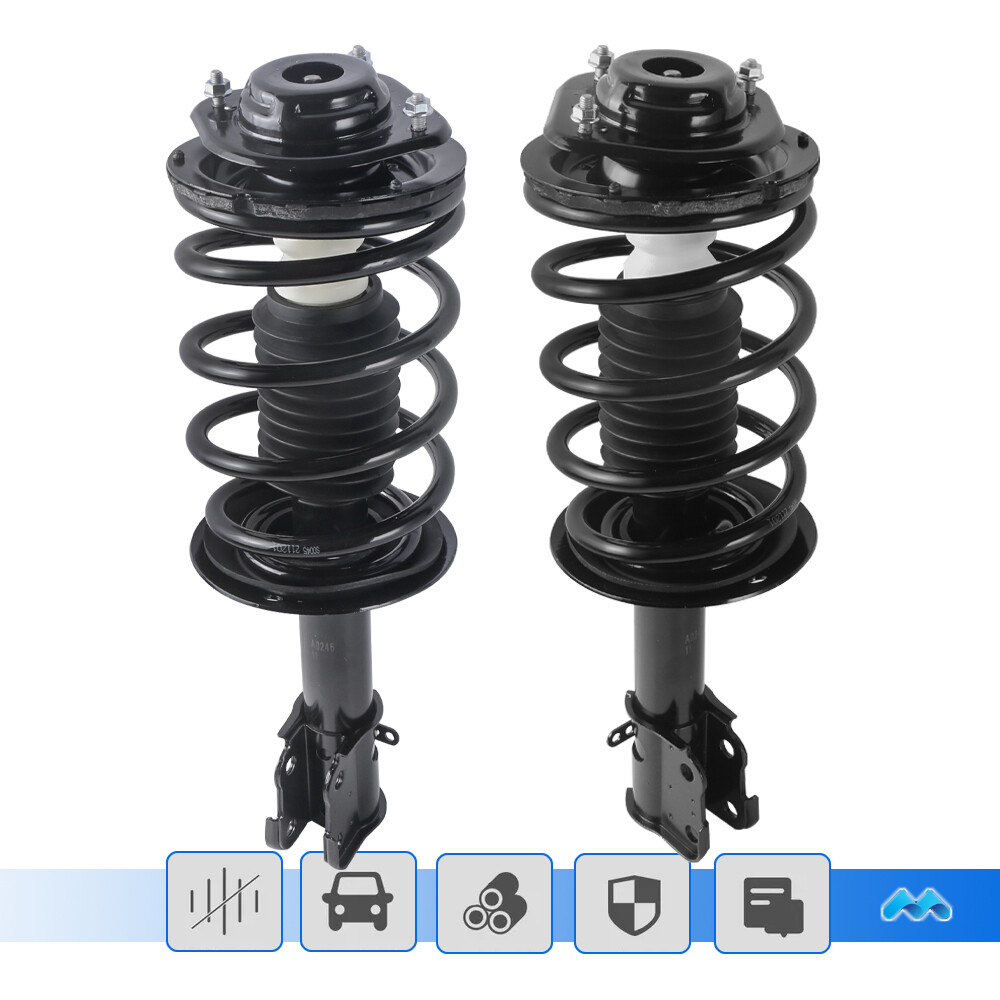 For 2001-2010 Chrysler PT Cruiser 2.4L Front Struts Shocks W/Coil Spring 2pcs