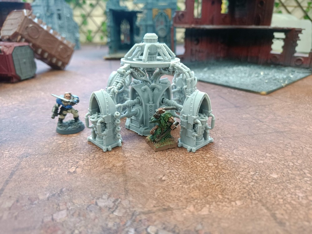 Info Stacks Sci-fi Steampunk Grim Dark Scenery