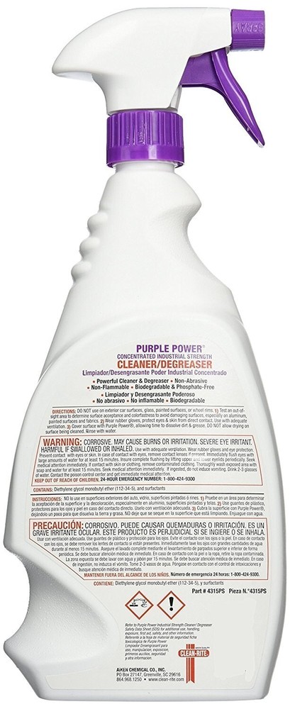 Purple Power 4315PS Cleaner, 32 oz.