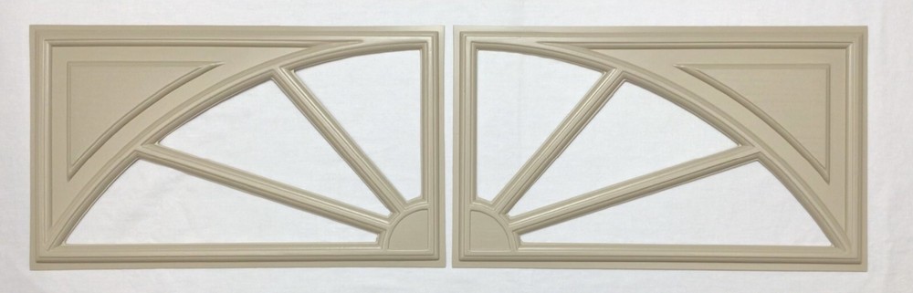 Wicker Tan Amarr Garage Door Window Kit Short Panel Frame Insert Glass Options