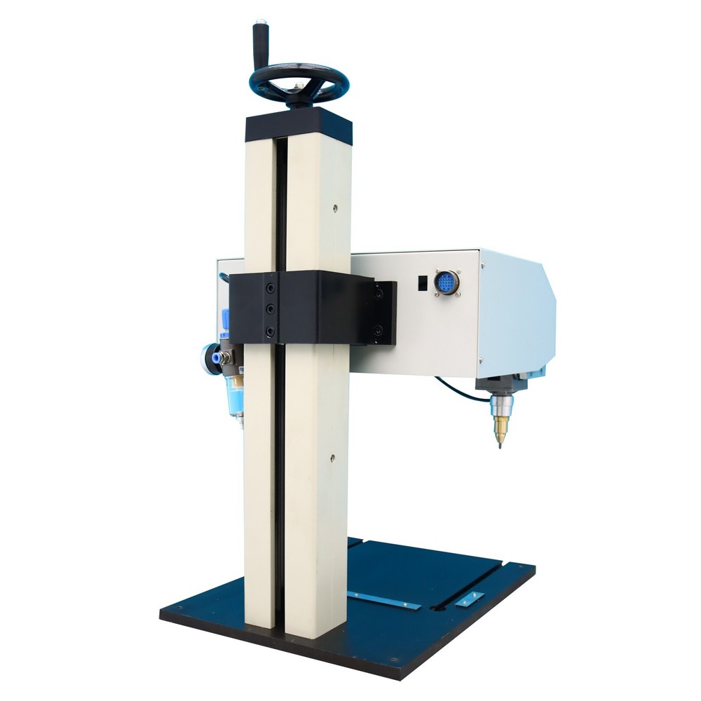 Pneumatic Metal Marking Machine Dot Pin Marking Machine Rotary Axis Rotating Chu
