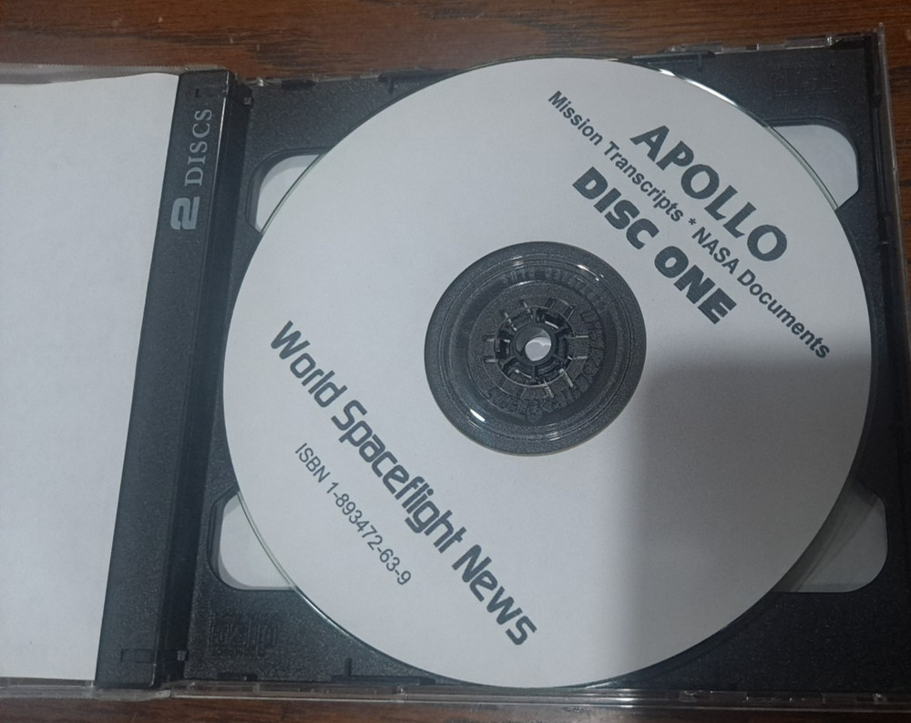 20th Century NASA History: APOLLO Mission Transcripts and NASA Documents 2 CDs