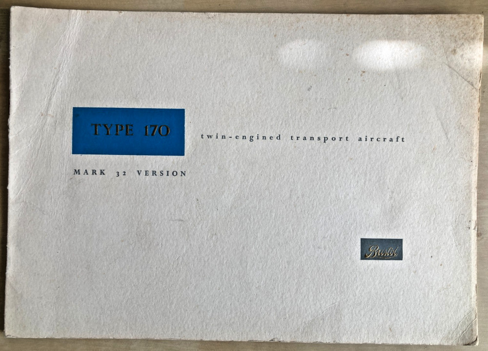 Bristol Type 170 promotional brochure