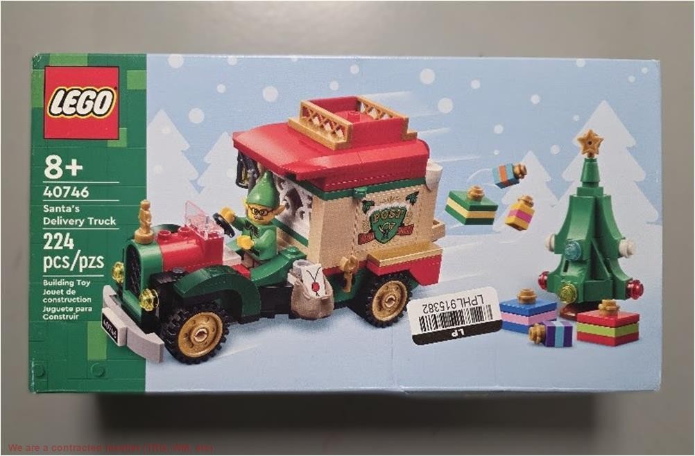 LEGO Santa's Delivery Truck Building Toy for Christmas 40746 SEE DETAILS