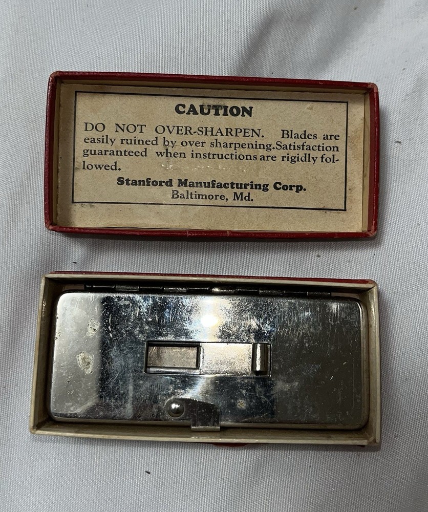 Stanford Company Safety Razor Blade Sharpener 5 Second Sharpener