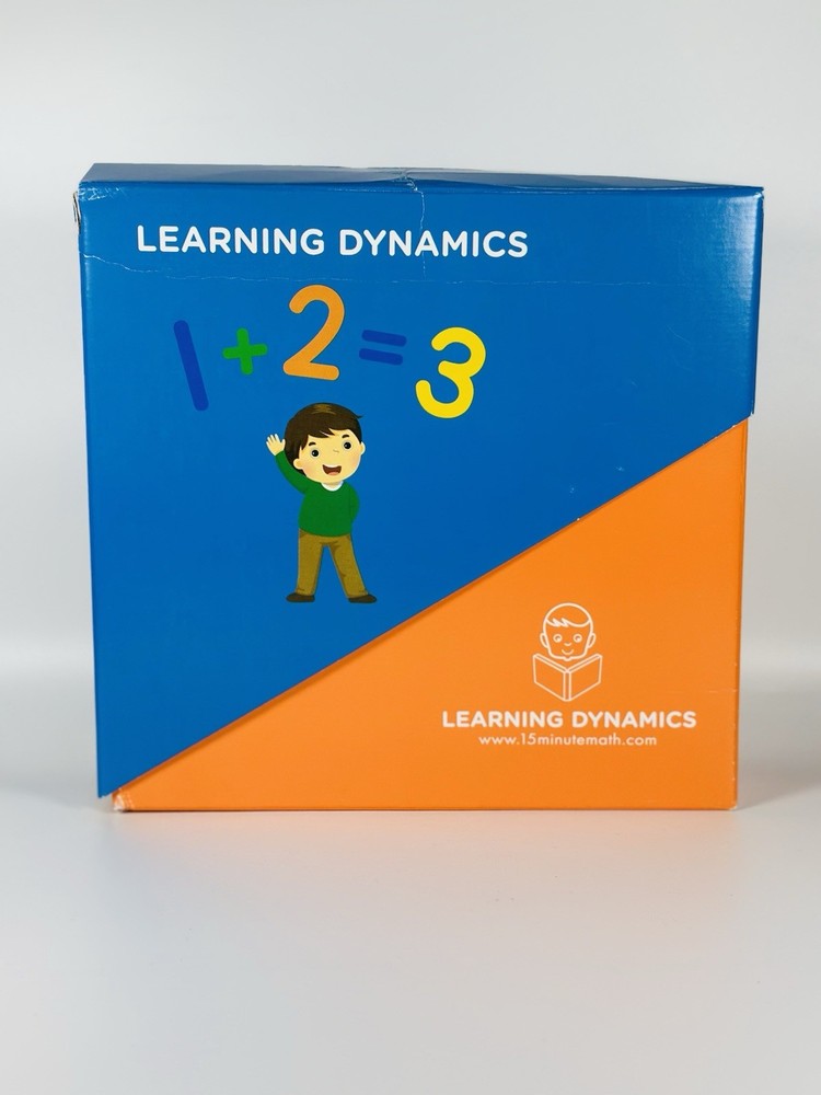 Learning Dynamics 15 Minute Math Complete Set with Workbooks and Stickers