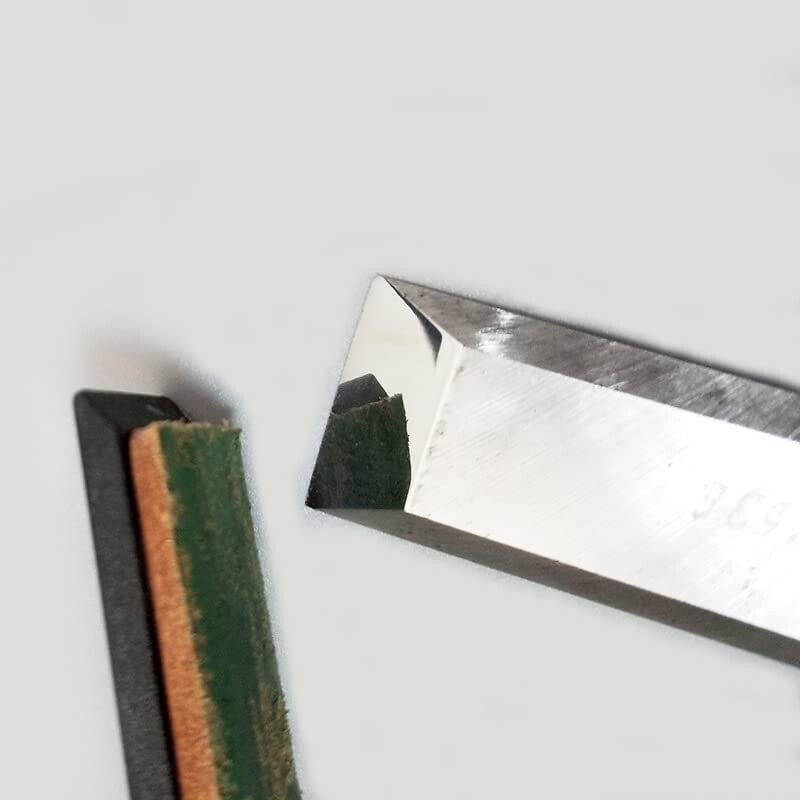3pc Leather Strop Sharpening Polishing Buffing Compound for knives Razors Tools