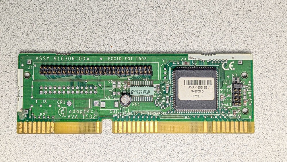 Adaptec AVA-1502i S8 ISA SCSI Adapter