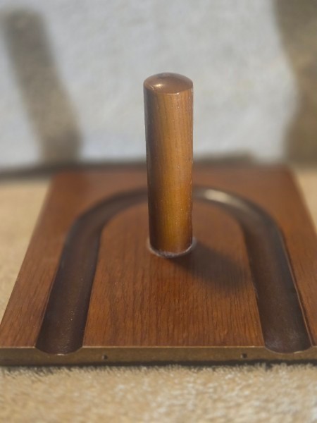 Silver Cup Cone Chalk NEW & Solid Wood Tabletop Stand - Billiards Pool Accessory