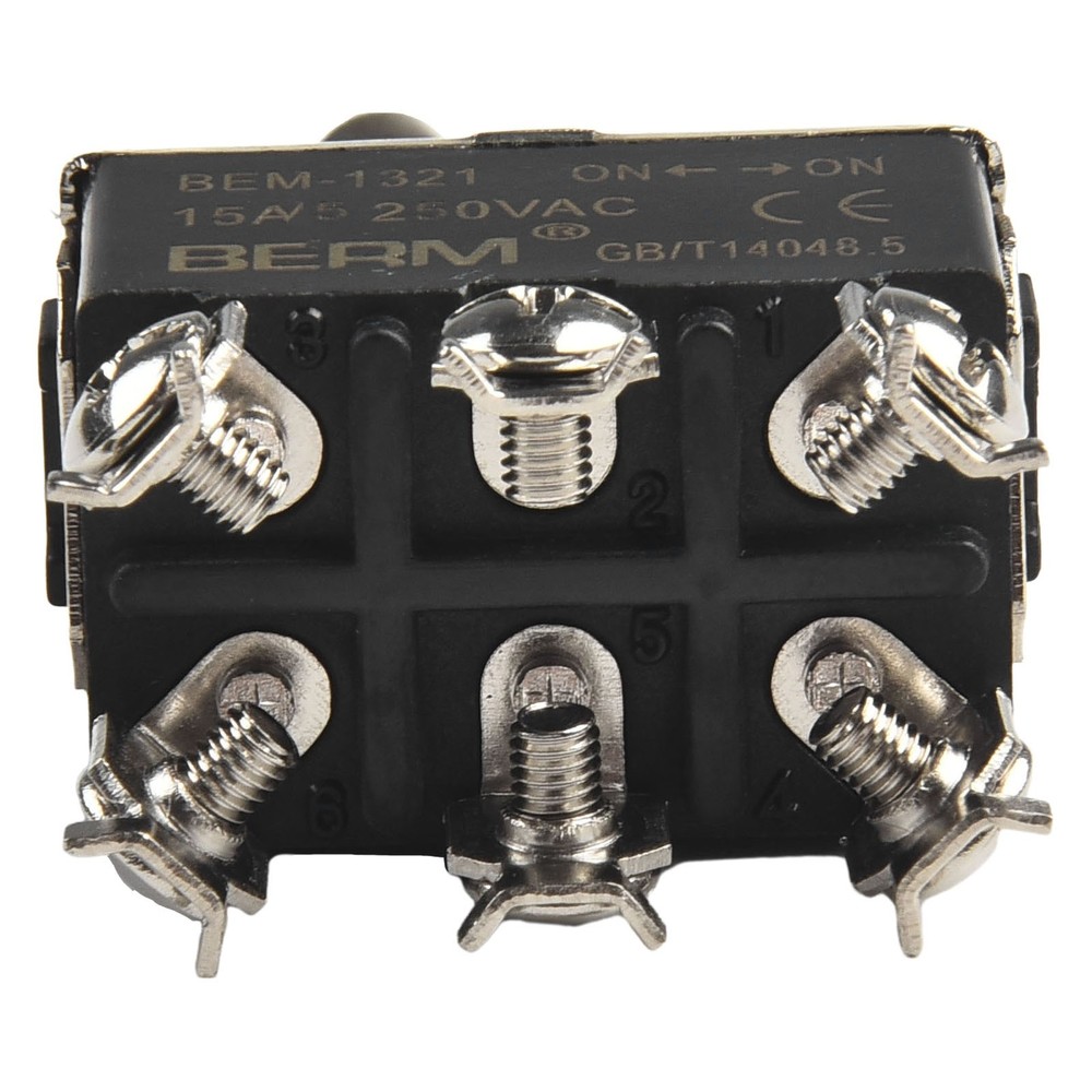 Tact Switch Button Switch 20A125VAC 500VDC 50m??max DOUBLE POLE ON/OFF/ON