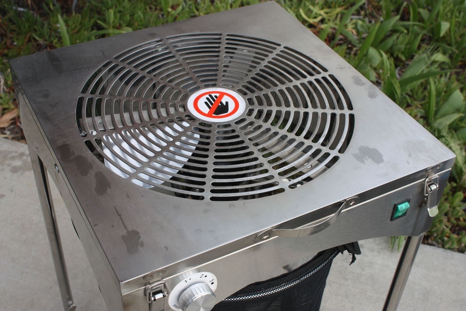 Triple Stainless Steel Blades Pro 18" Electric Hydroponic Trimmer Trim Leaf Bud