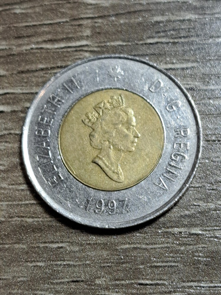 1997 CANADA 2 DOLLAR TOONIE *COMBINED SHIP