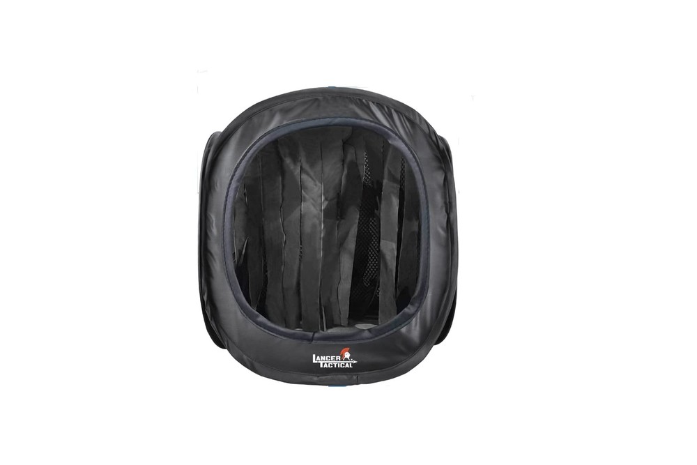 Lancer Tactical Portable Airsoft Target Tent Black BB Shooting Target