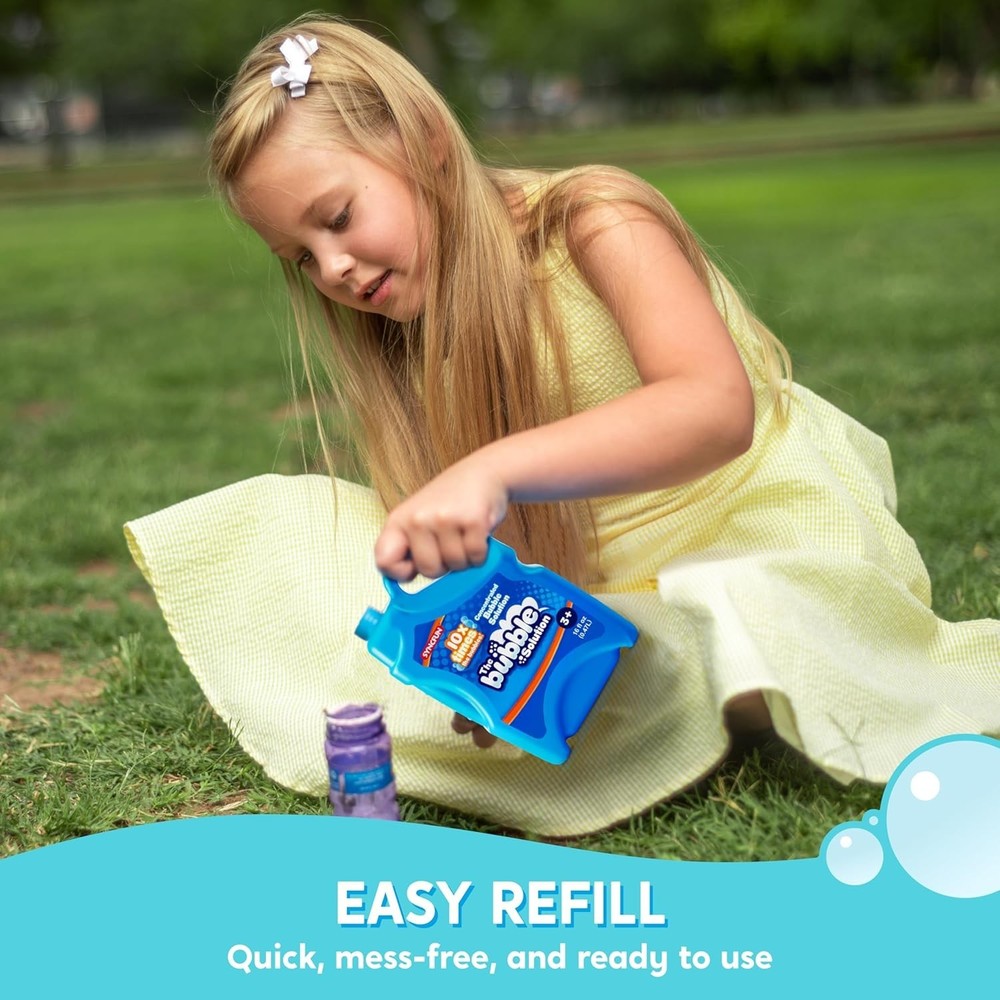 16 oz Bubble Solution RefillsUp to 1.25 Gallons, Concentrated Solution for Bu...