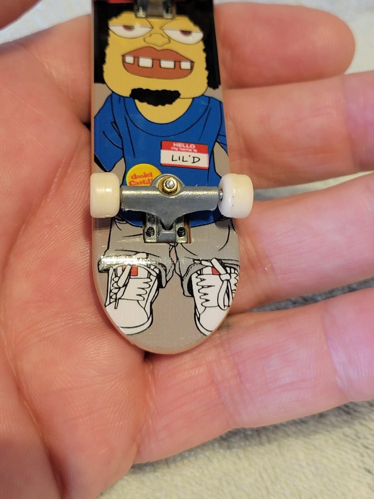 Tech Deck Daniel Castillo Chocolate Skateboards Chocolate Lil' Fingerboard.