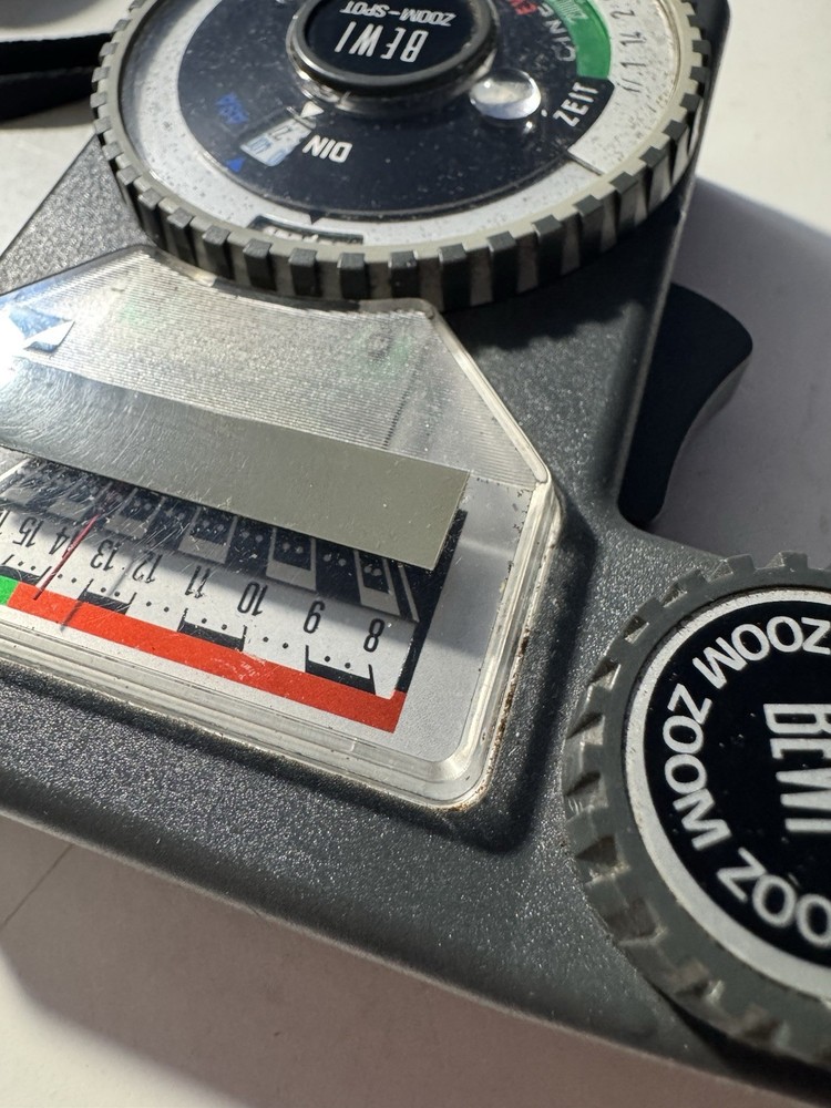 RARE Bertram Bewi Zoom Spot Light Meter UNTESTED