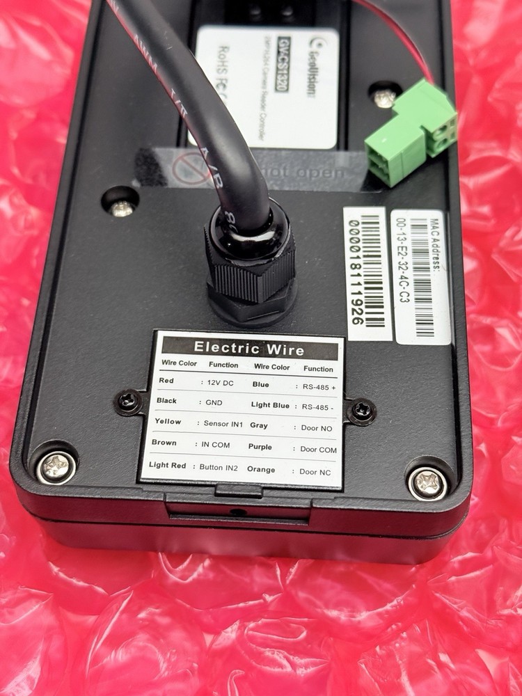 GEOVISION GV-CS1320 2MP H.264 CAMERA READER CONTROLLER