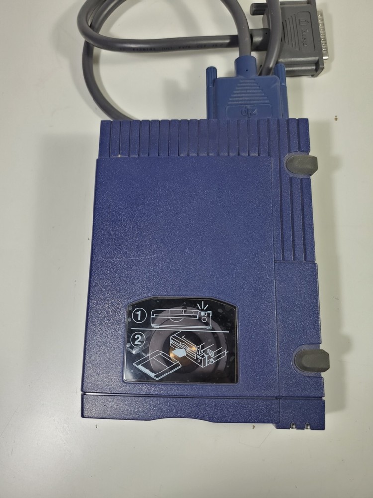 Iomega zip 100 External Drive Parallel Untested No Power Adapter