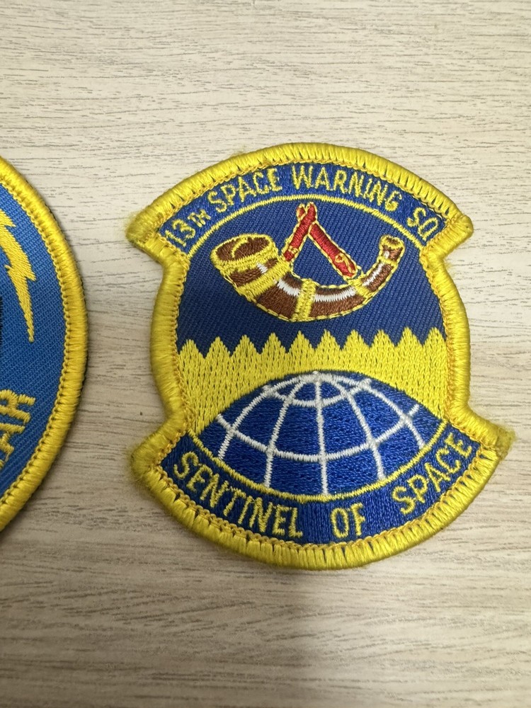 2 - 13th Space Warning Squadron Hook & Latch Patches