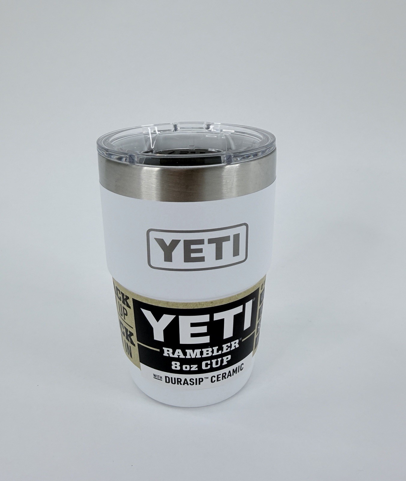 YETI Cape  8 oz  Stackable Cup (White) Brand New/Free Shipping
