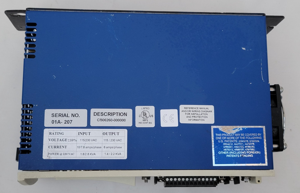 KOLLMORGEN CB06260 SRVOSTAR CD SERVO DRIVE