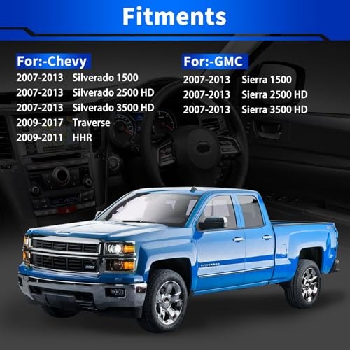 Upgraded 20945129 Driver Side Power Master Window Switch for:-Chevy Silverado