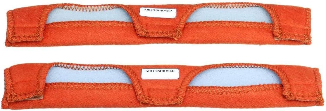 KCHEX 2Pcs Hard Hat Helmet FR Sweatsopad Air Cushioned One Size, Orange
