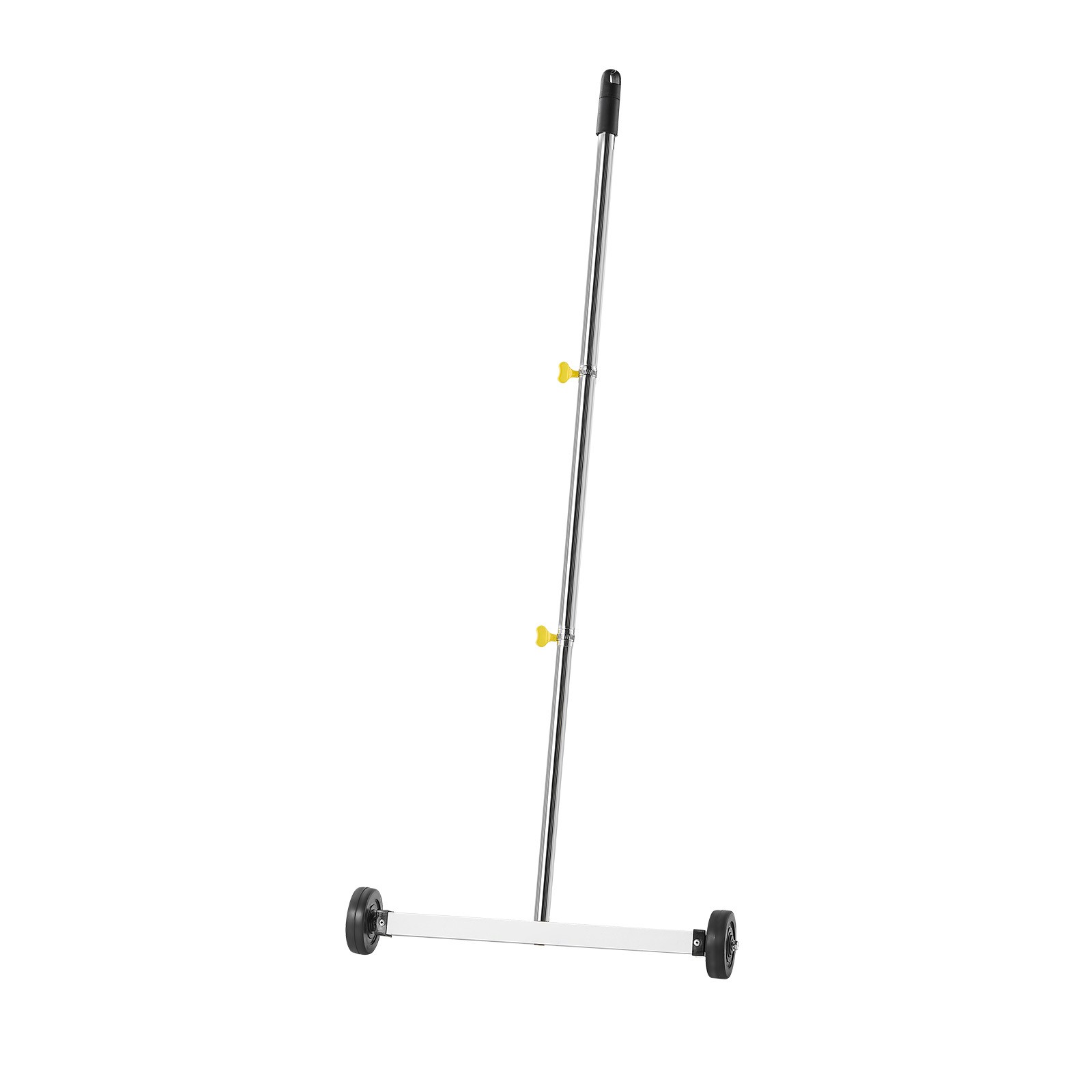 17" Rolling Magnetic Sweeper Picks up Tools Nails Screws Clips 10 lbs Capacity