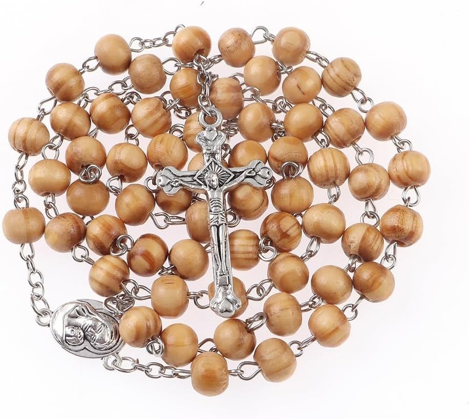 Versatile Catholic Rosary with High-Quality Pouch Suitable for All Occasions