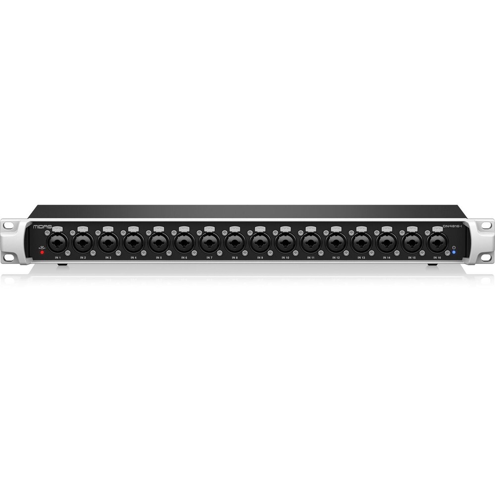 Midas DN4816-I Bus-Powered StageCONNECT Interface with 16 Inputs and Ultranet