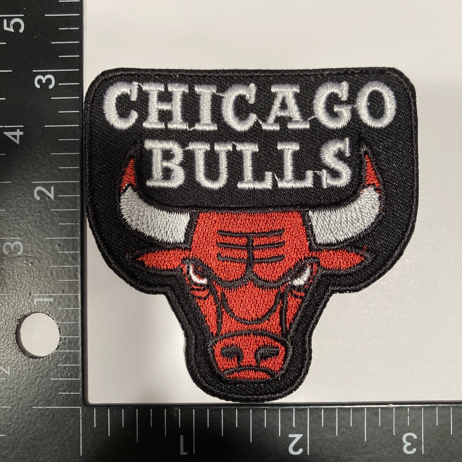 Chicago bulls iron on patch