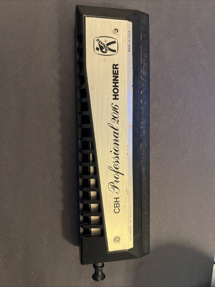 Hohner Professional 2016 CBH Chromatic Harmonica - Original Case Good Condition