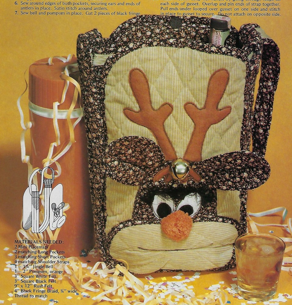 Placemats Plus Purses Pillows Craft Sewing 35 Projects Patterns Book Vtg 1980