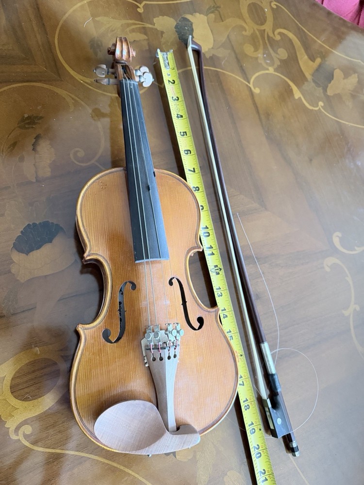 Vintage Violin And Bow As Is