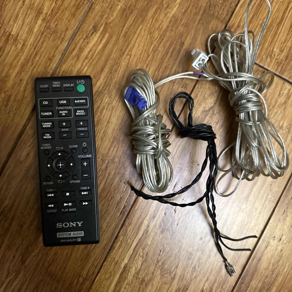 Sony HCD-SBT100 Bluetooth Micro Music System With Speaker & Remote