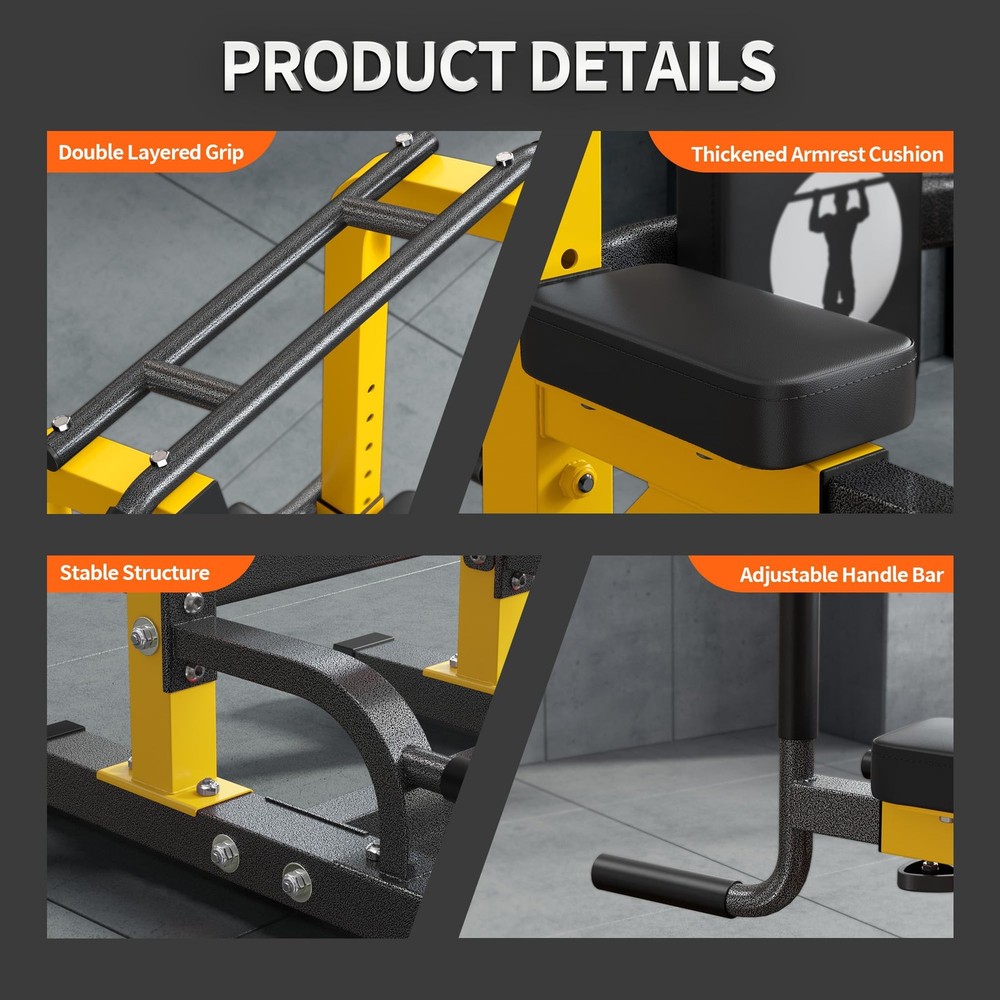 Multi-Function Power Tower Pull Up Bar Station Pull Up Dip Station for Home G...