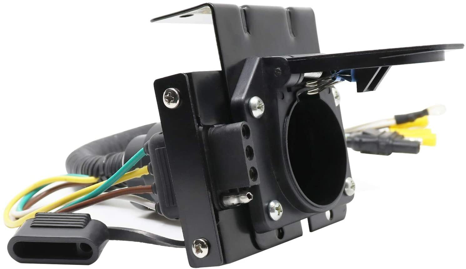 Universal Multi-Tow trailer light connector 4-way to 7-way