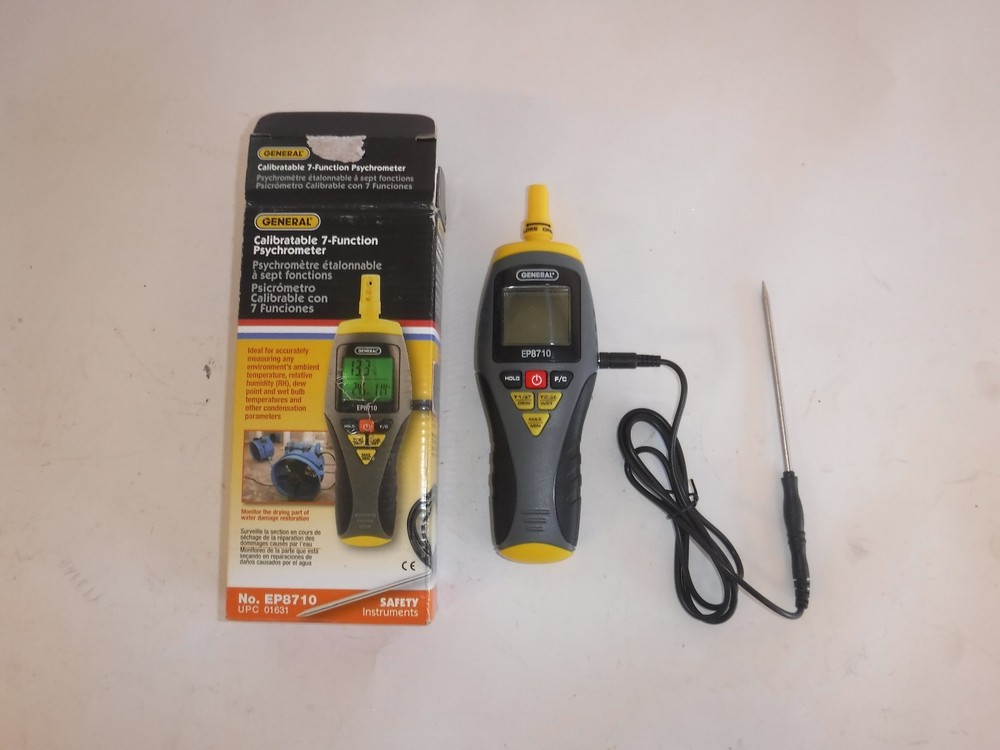 NEW Temperature Humidity Meter, General, EP8710 (T)