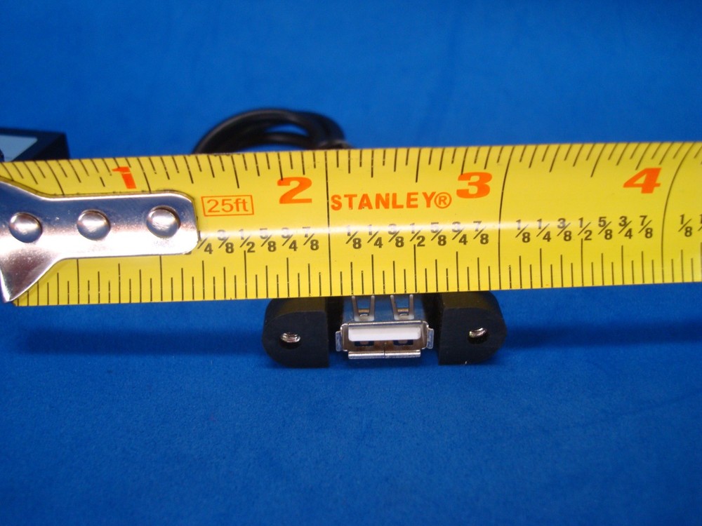 12V to 5-VOLT USB 3-AMP DC Converter Step Down Power Adapter Module Flush Mount
