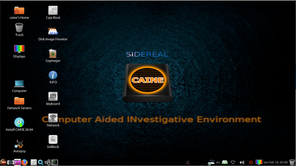 CAINE 13.0 Bootable USB – UEFI & Legacy LIVE/INSTALLER – Digital Forensics Linux