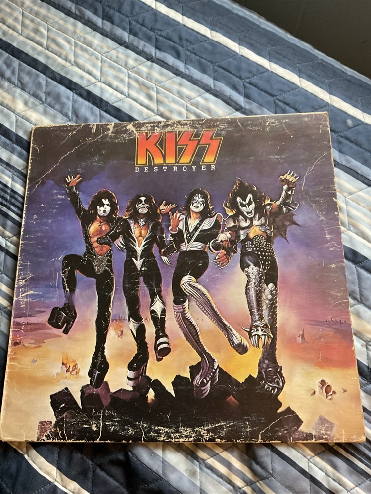 ACE FREHLEY.  KISS DESTROYER ** Album Cover Only** Vintage Great To Frame