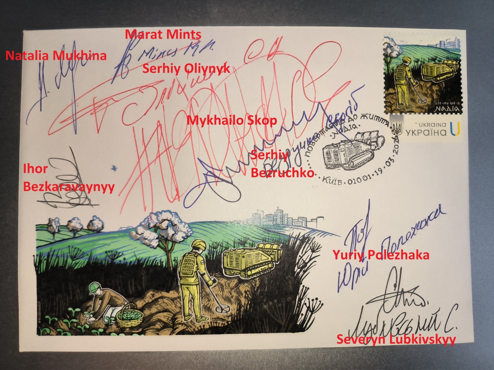 FDC 8 signatures Bringing it back to life... “Hope” - March 19, 2026