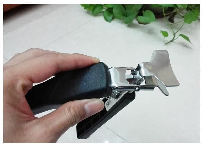 Color: Black - Hot Pot Picker With Cool Touch Handle