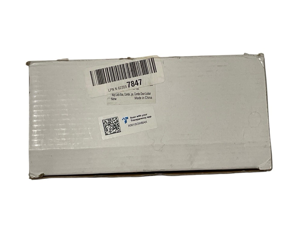 Key Lock Box Combination Lockbox with Code for House Key Storage Combo Door Lock