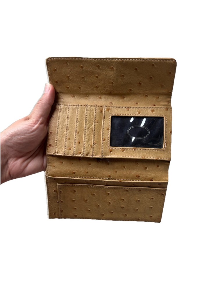 Guess Ostrich Leather Wallet