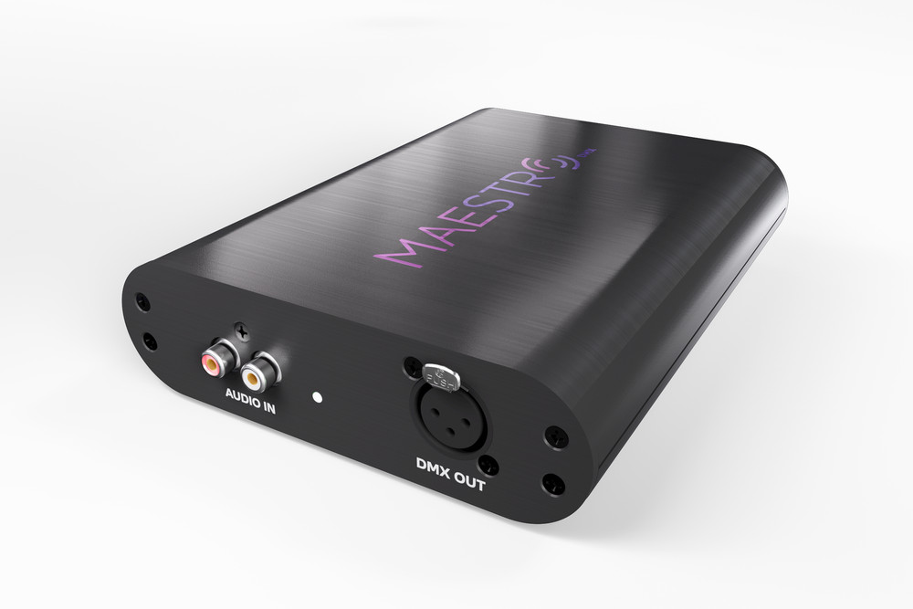MaestroDMX AI-powered lighting controller DMX realtime