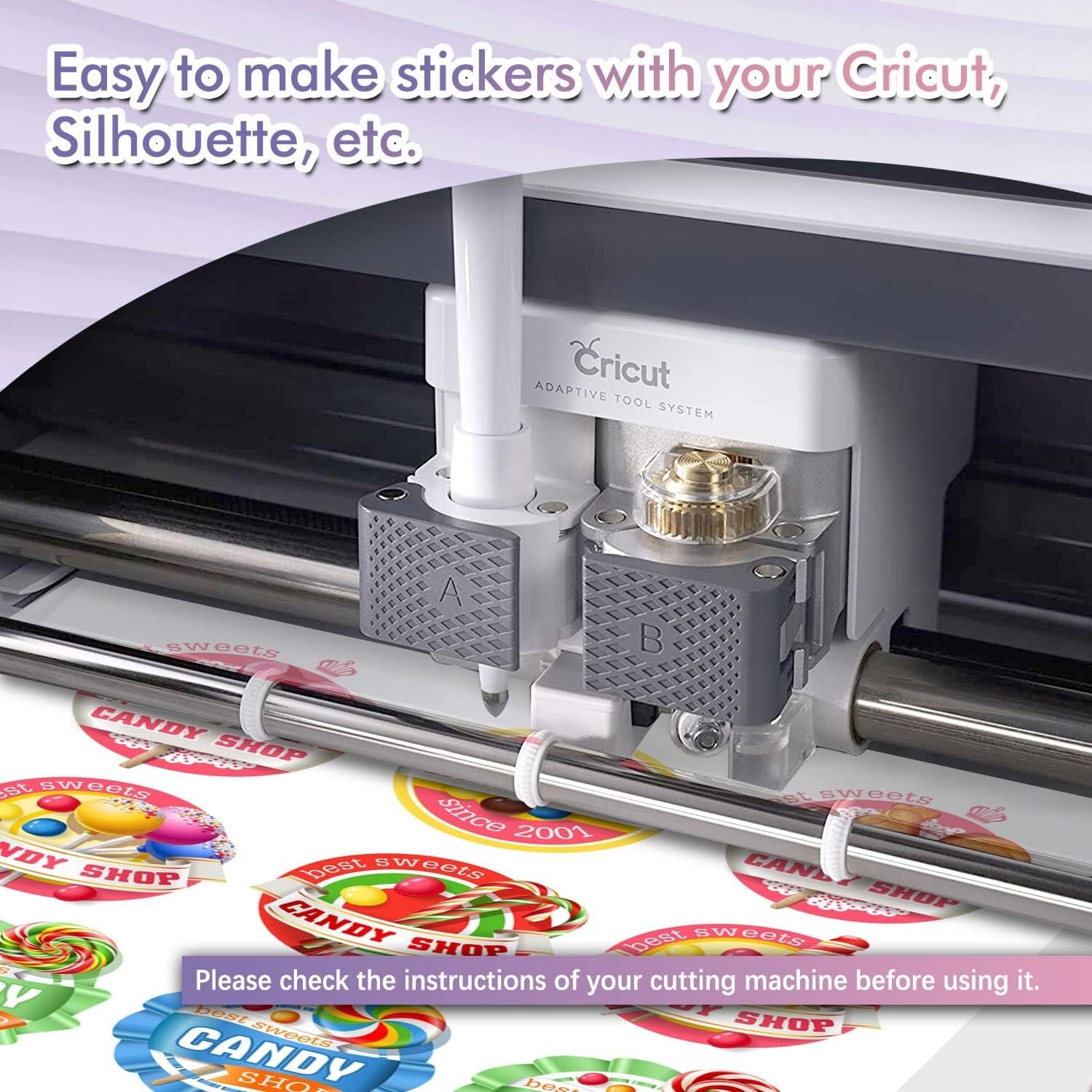 120 Sheet Koala Vinyl Sticker Paper 13x19 Glossy Waterproof Inkjet Laser Printer