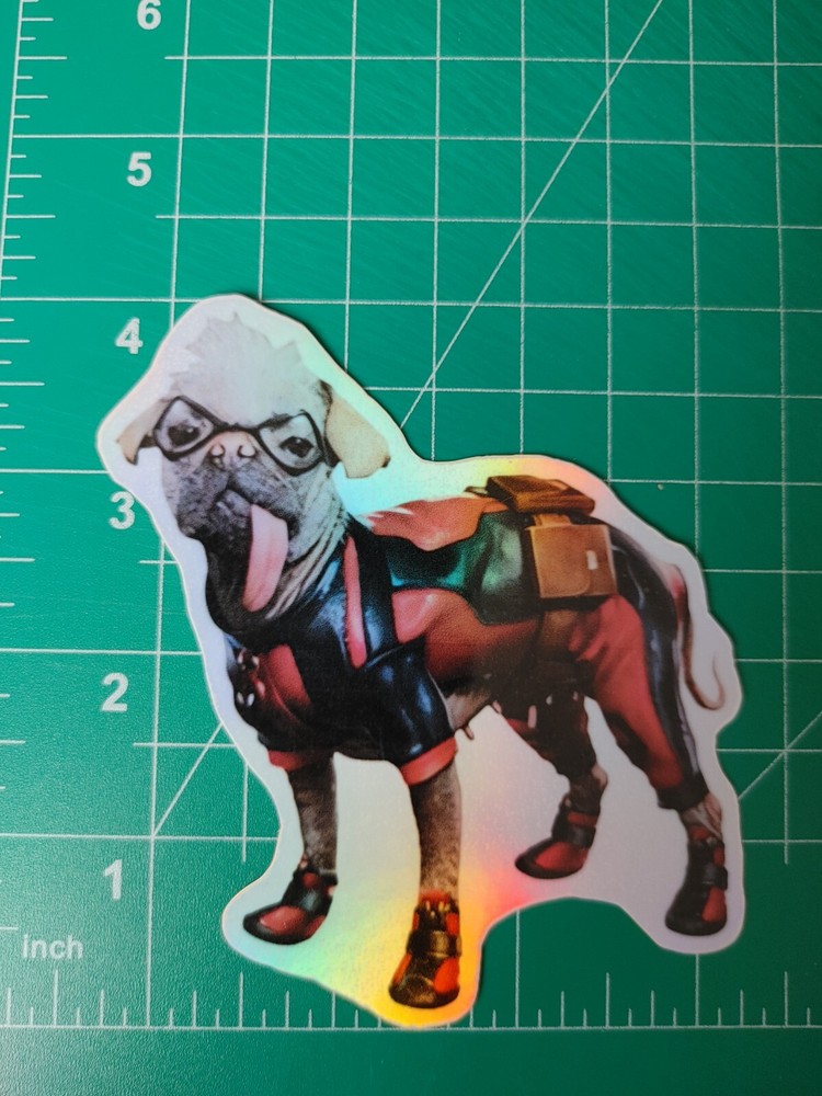 Dogpool Foil Sticker