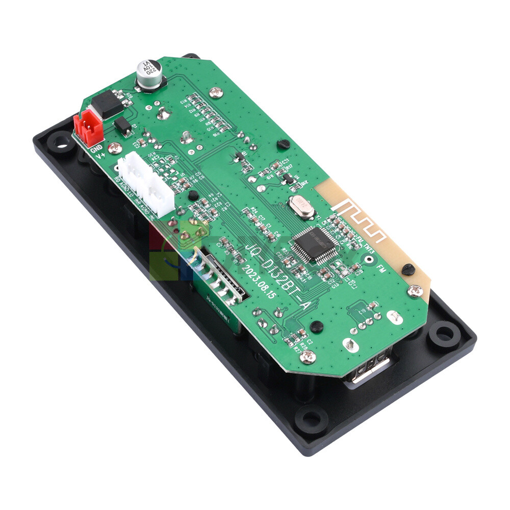 MP3 Decoder Board LCD Bluetooth FM Radio Audio Module with Remote Control 12V