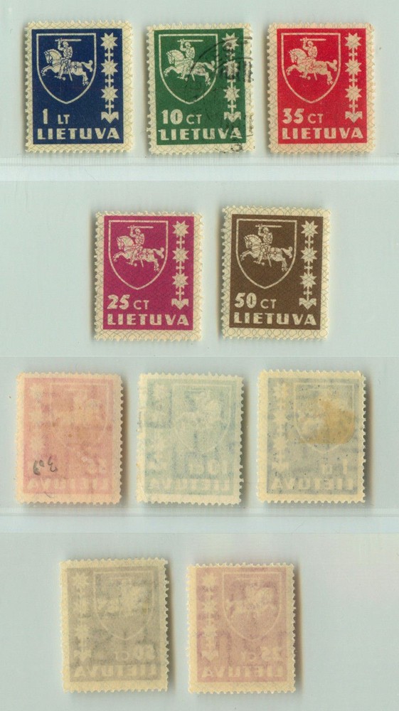 Lithuania 🇱🇹 1936 SC 301-305 mint or used. rt8073